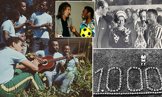 Pele picture special: From meeting rock stars to fighting aliens on TV