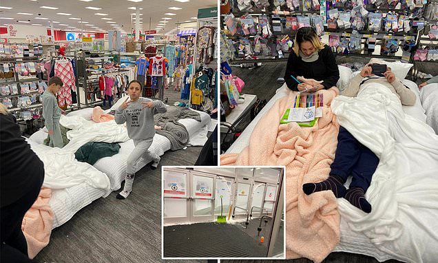 Buffalo mom details being stranded overnight with family at Target during blizzard