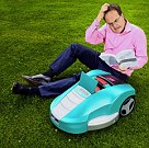 Quentin Letts tries a robot lawnmower in his Herefordshire garden